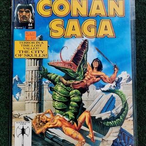 Marvel Conan Saga Comic with Vibrant Colors